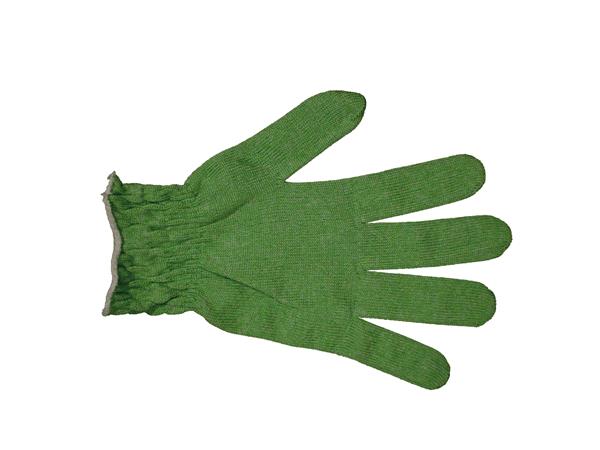 Glove, Low Lint, Green, Clean Paint Room, Small, - Polyester